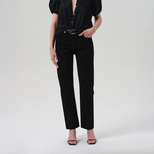 Blaine Straight Leg Jean in Black