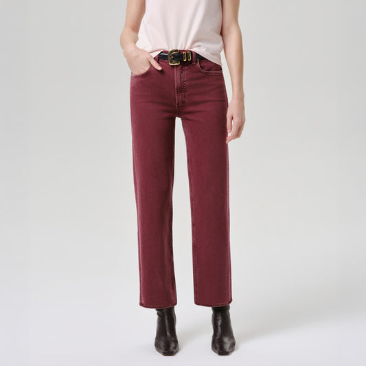 Palma Straight Leg Jean in Chambord
