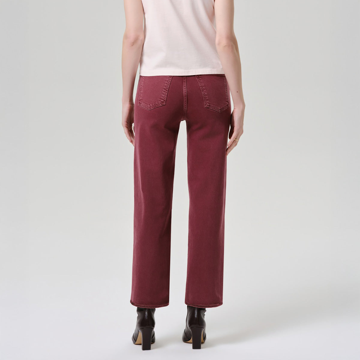 Palma Straight Leg Jean in Chambord