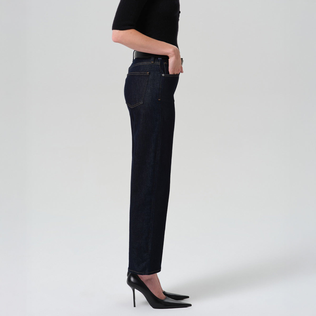 Palma Straight Leg in Inky Rinse
