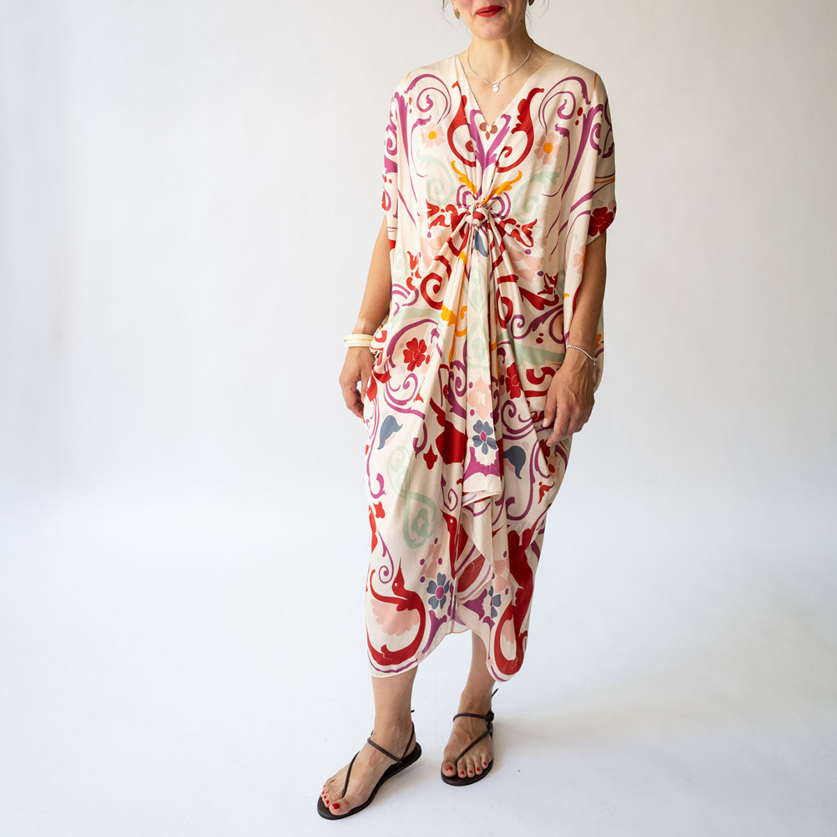 Knot Kaftan in Fileteado
