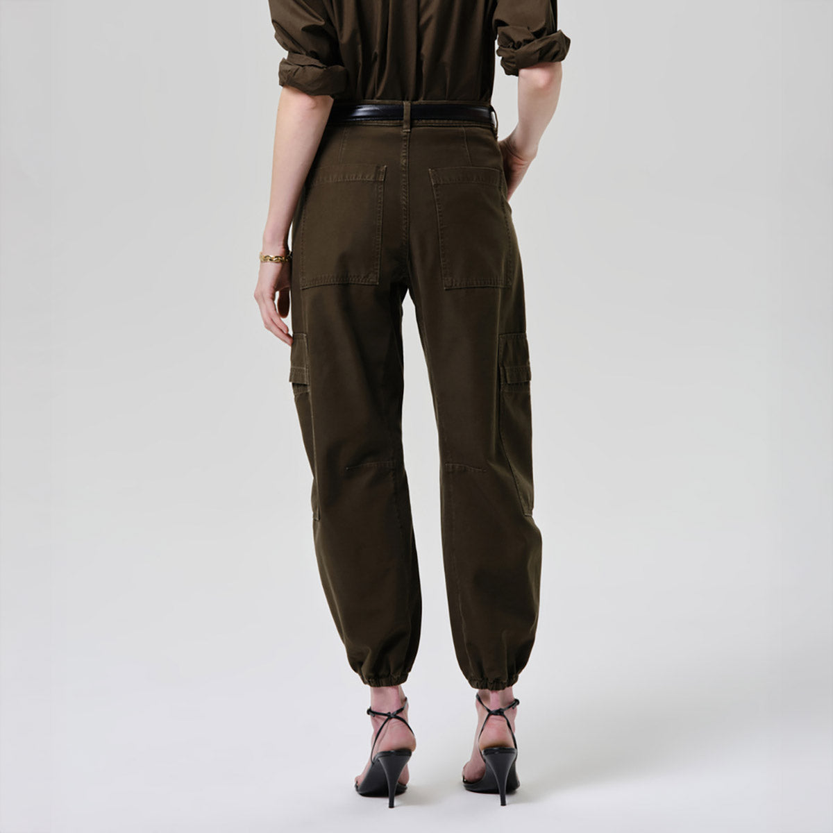 Celia Utility Pant in Moss