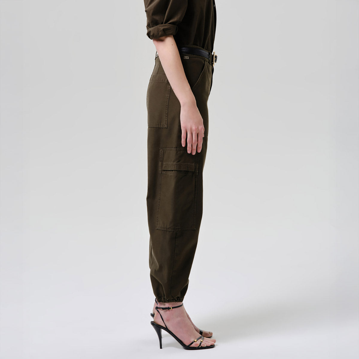 Celia Utility Pant in Moss