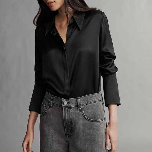 Object of Affection Blouse in Black