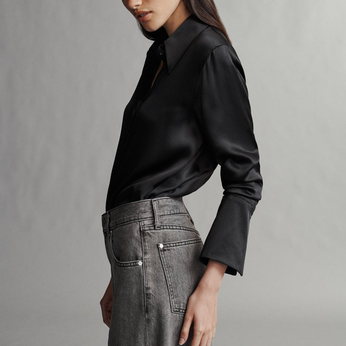 Object of Affection Blouse in Black