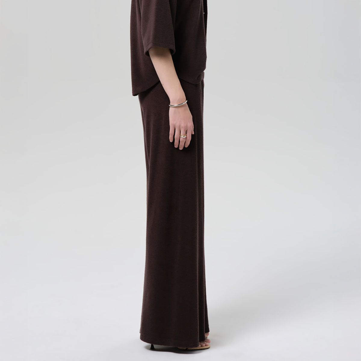 Nora Pull-On Pant in Chocolate