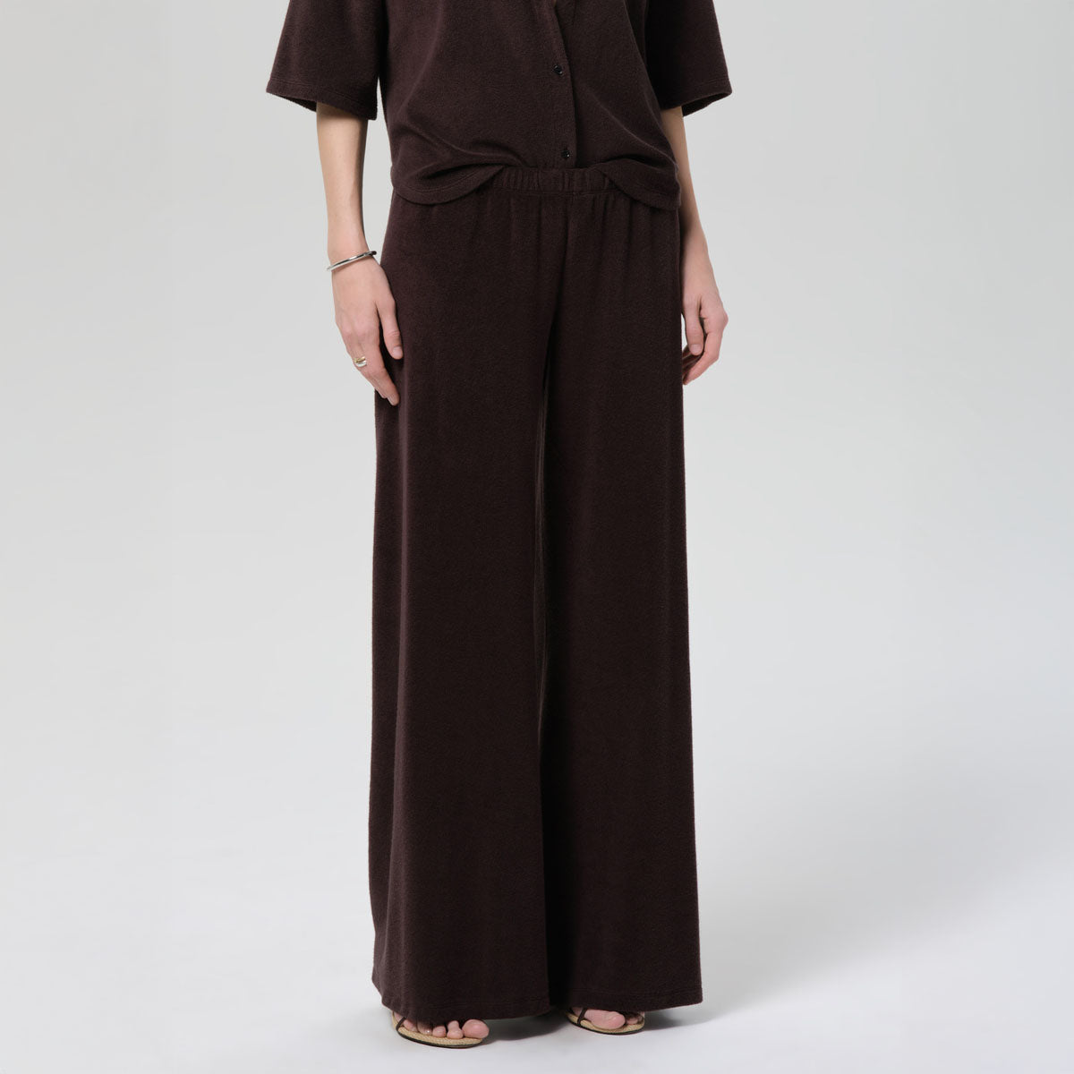 Nora Pull-On Pant in Chocolate