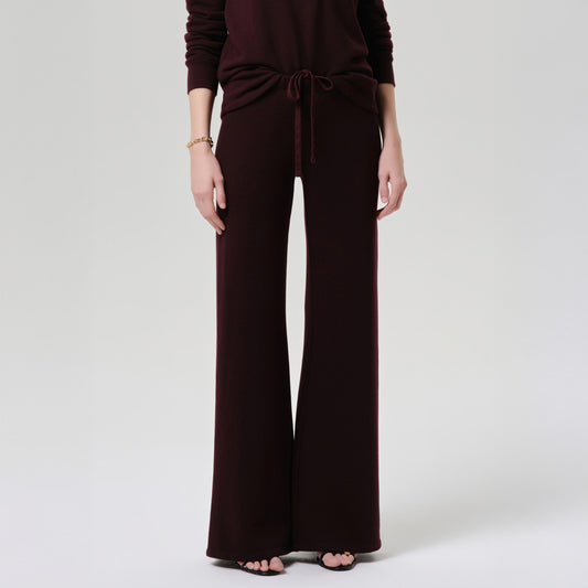Nora Pull On Pant in Mahogany