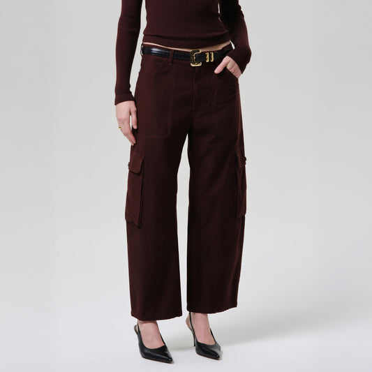 Thassos Utility Pant in Mahogany