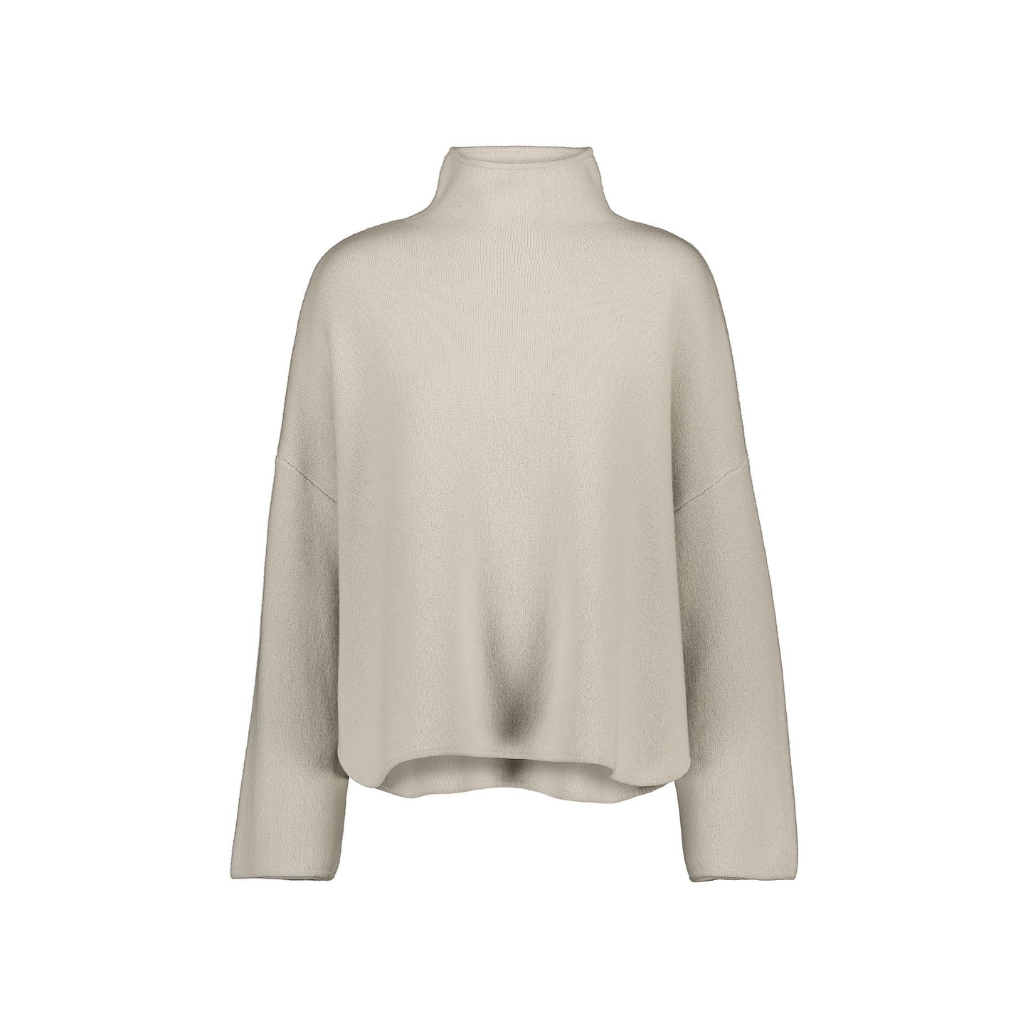 Mock Neck Pullover in Porcelain