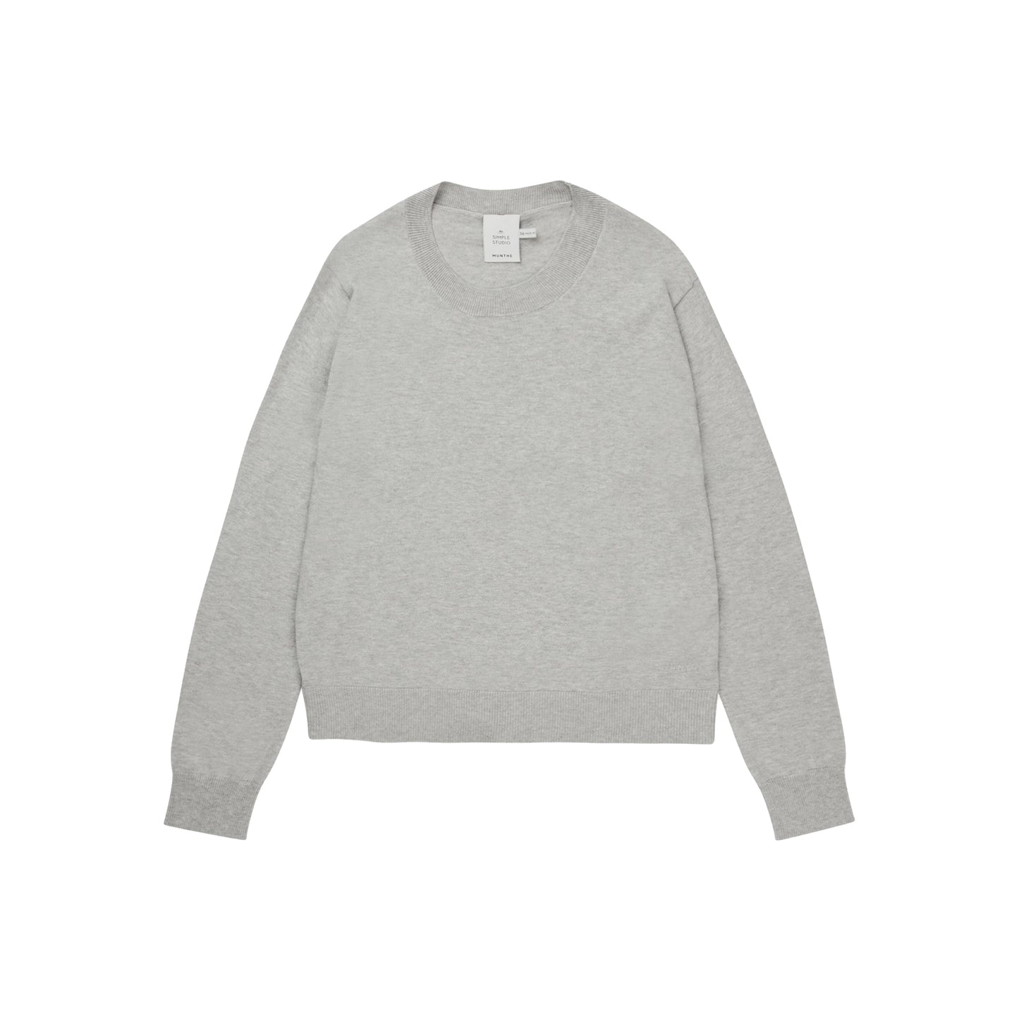 Swelina Knit Pullover in Grey