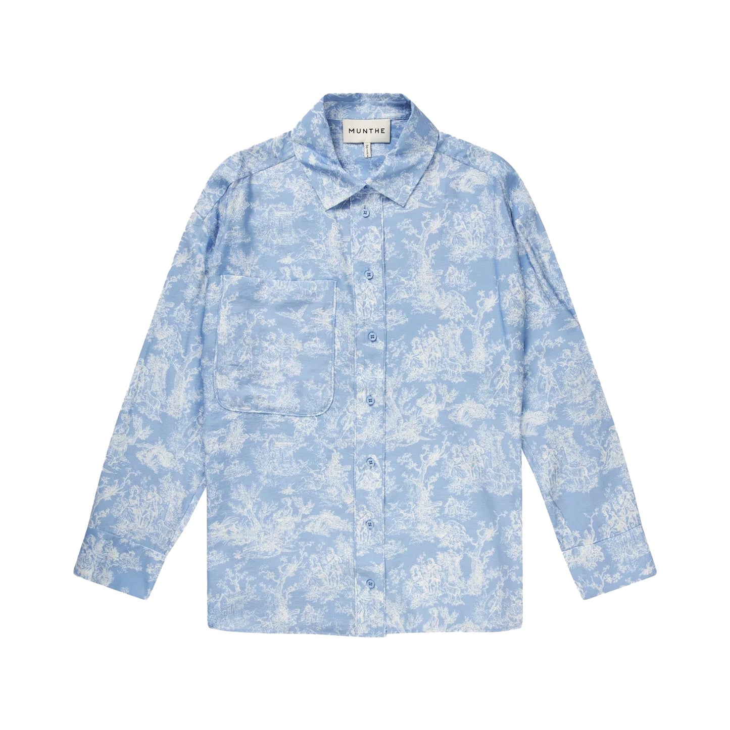 Filius Blouse in Light Blue