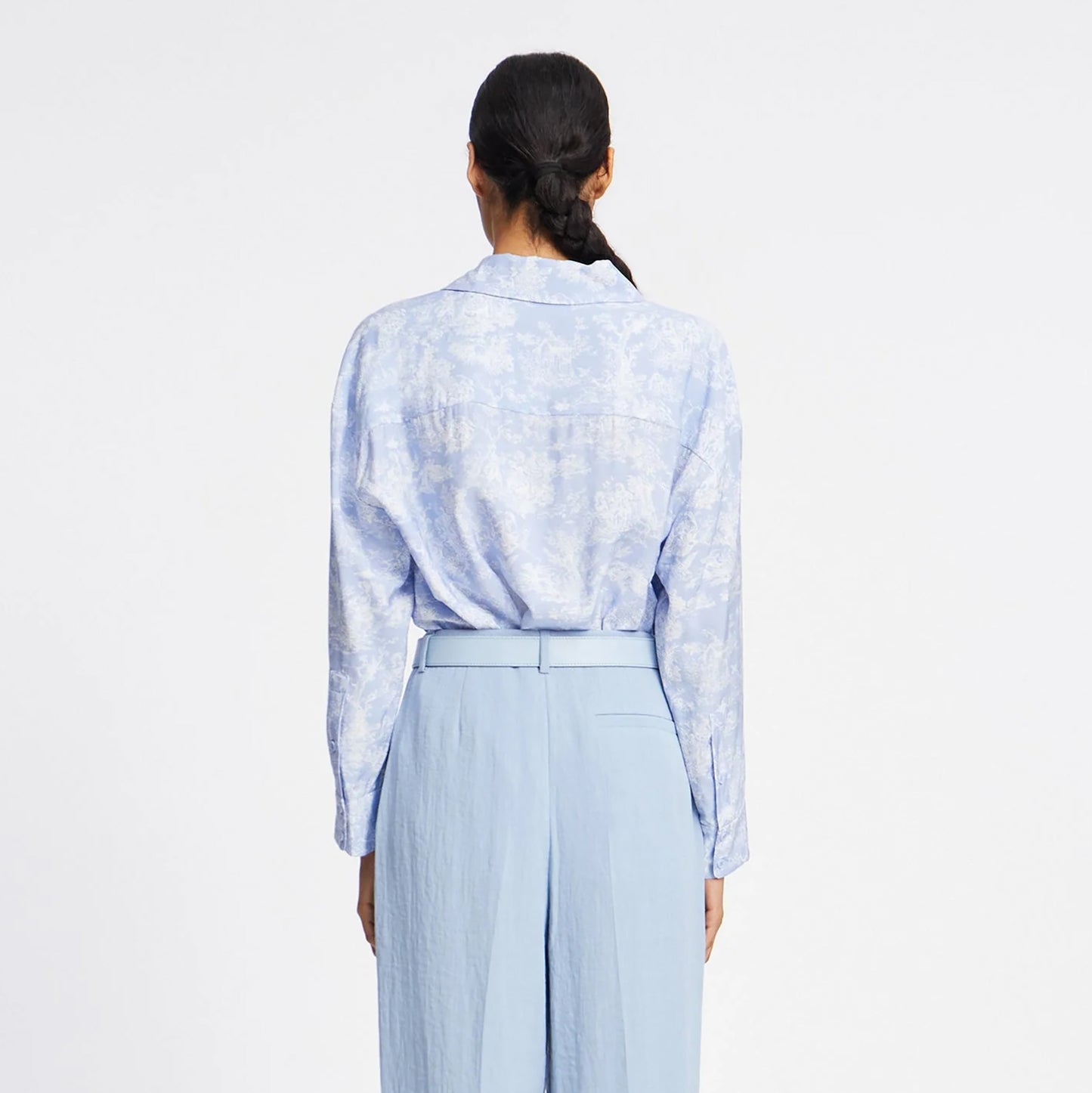 Filius Blouse in Light Blue