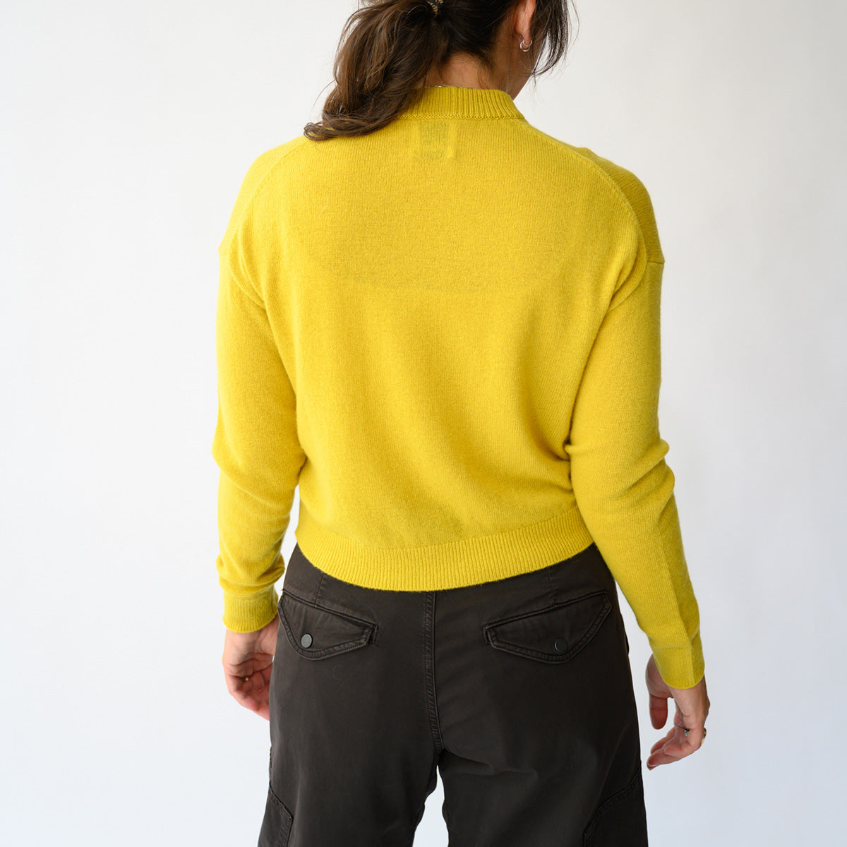 Crewneck Sweater in Golden Quince