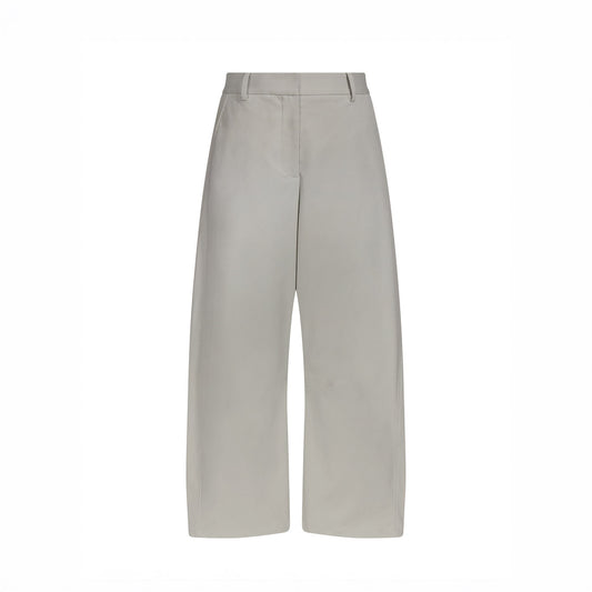 Slouchy Boyfriend Trouser in Light Grey