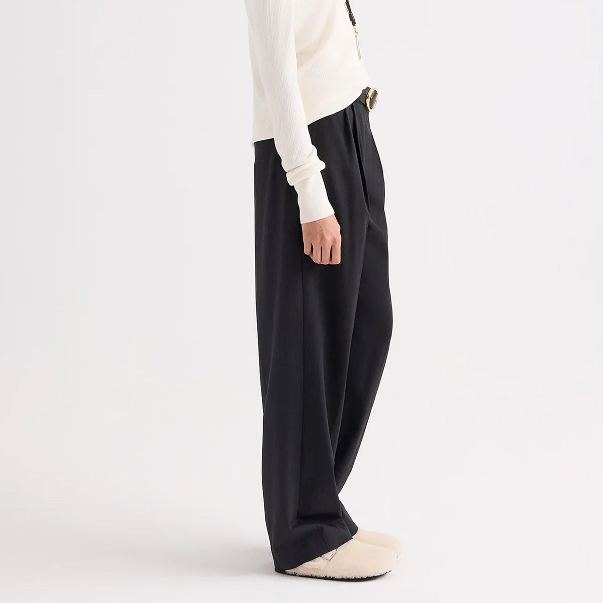 Ivy Pant in Smoke