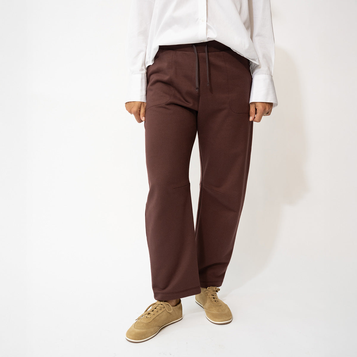 Baltic Sweatpant in Oxblood