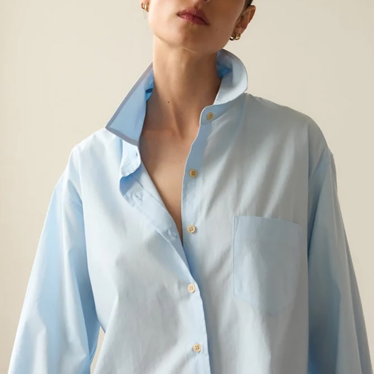 Weekend Shirt in Baby Blue