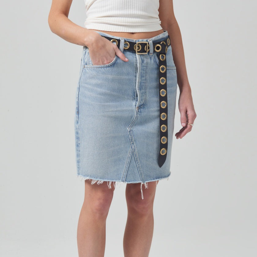 Carolina Denim Skirt in Array