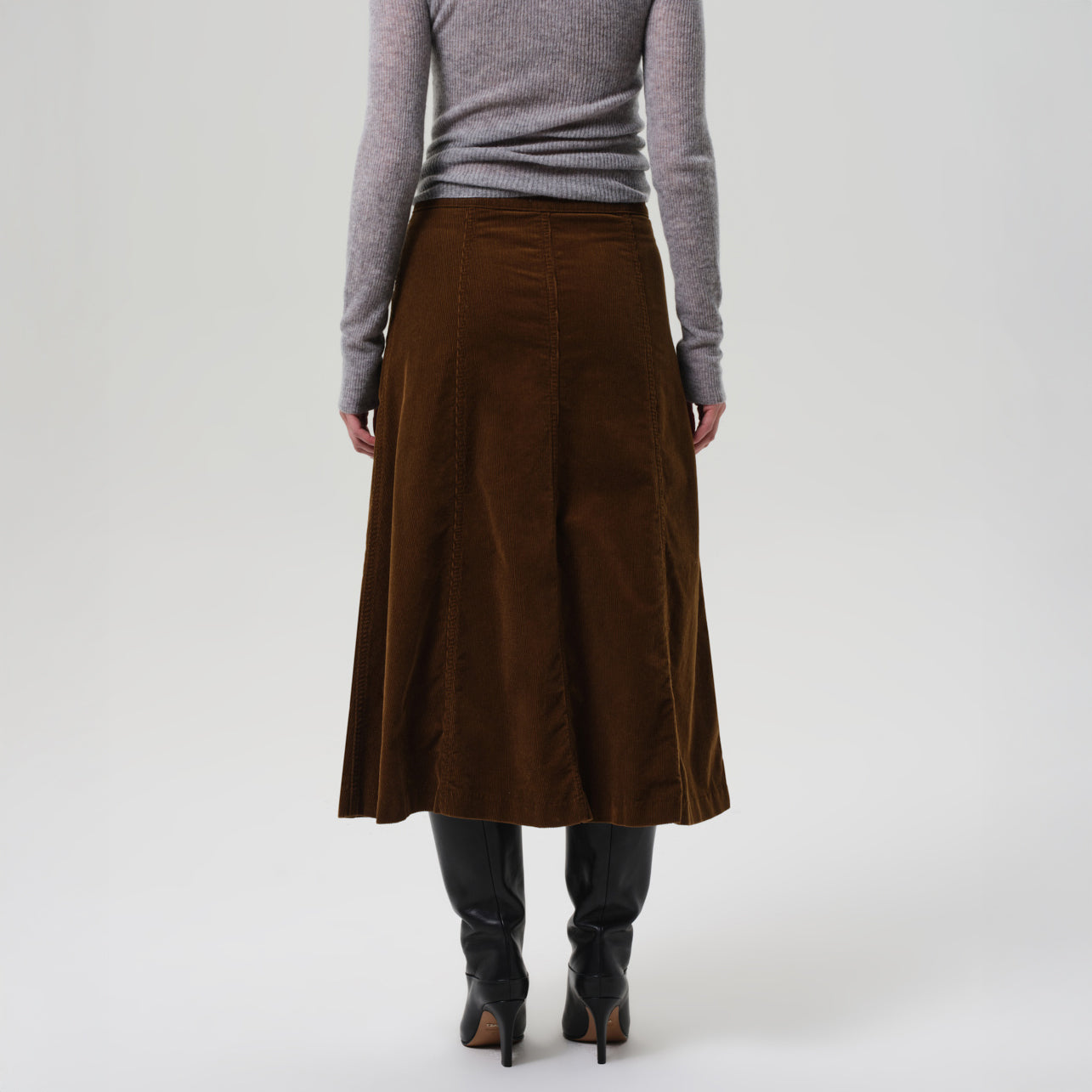Devin A-Line Skirt in Manuka
