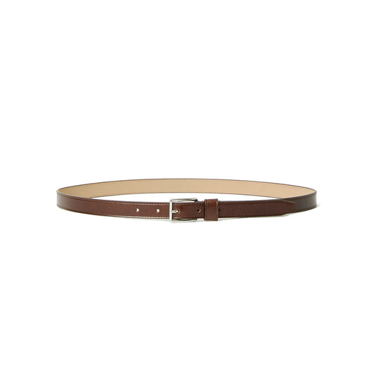Enzo Mini Rugous Belt in Sepia