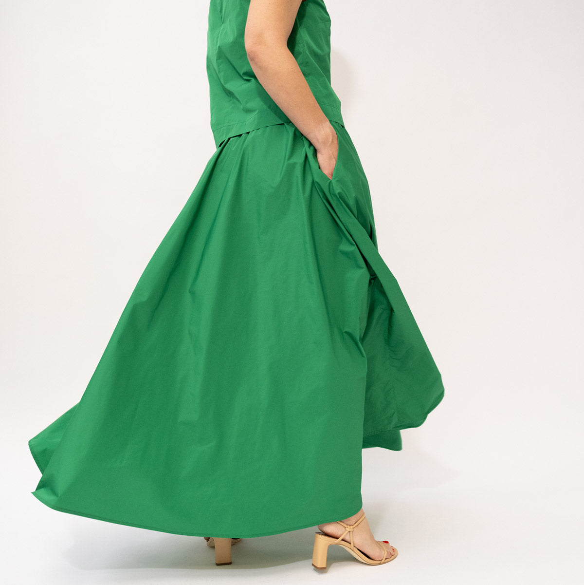 Pimpy Skirt in Verde