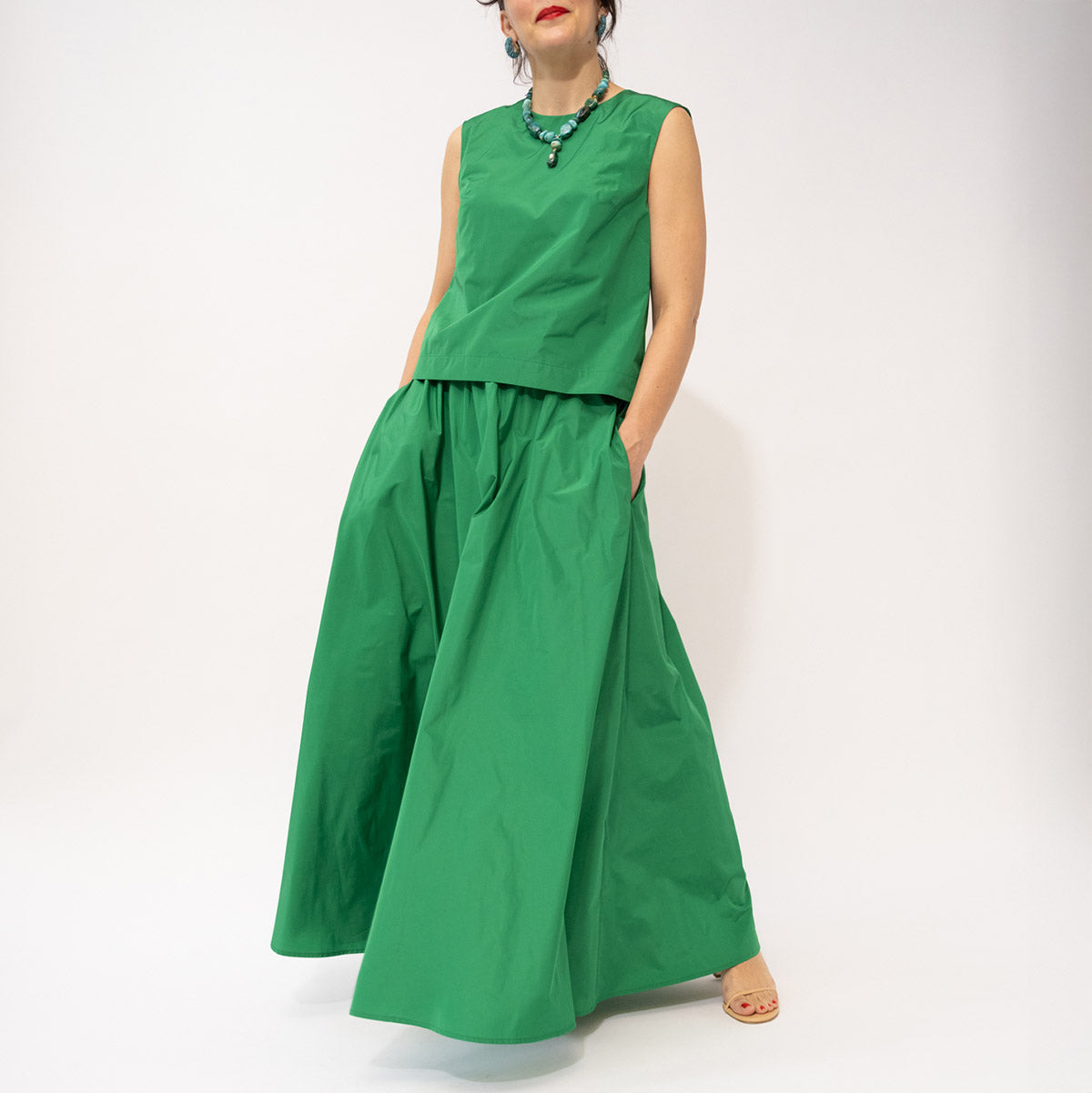 Pimpy Skirt in Verde