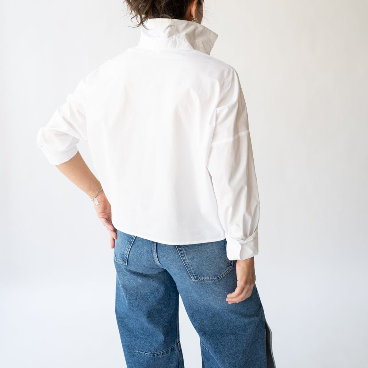 Carter Blouse in White