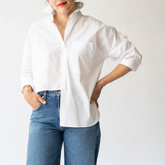 Carter Blouse in White