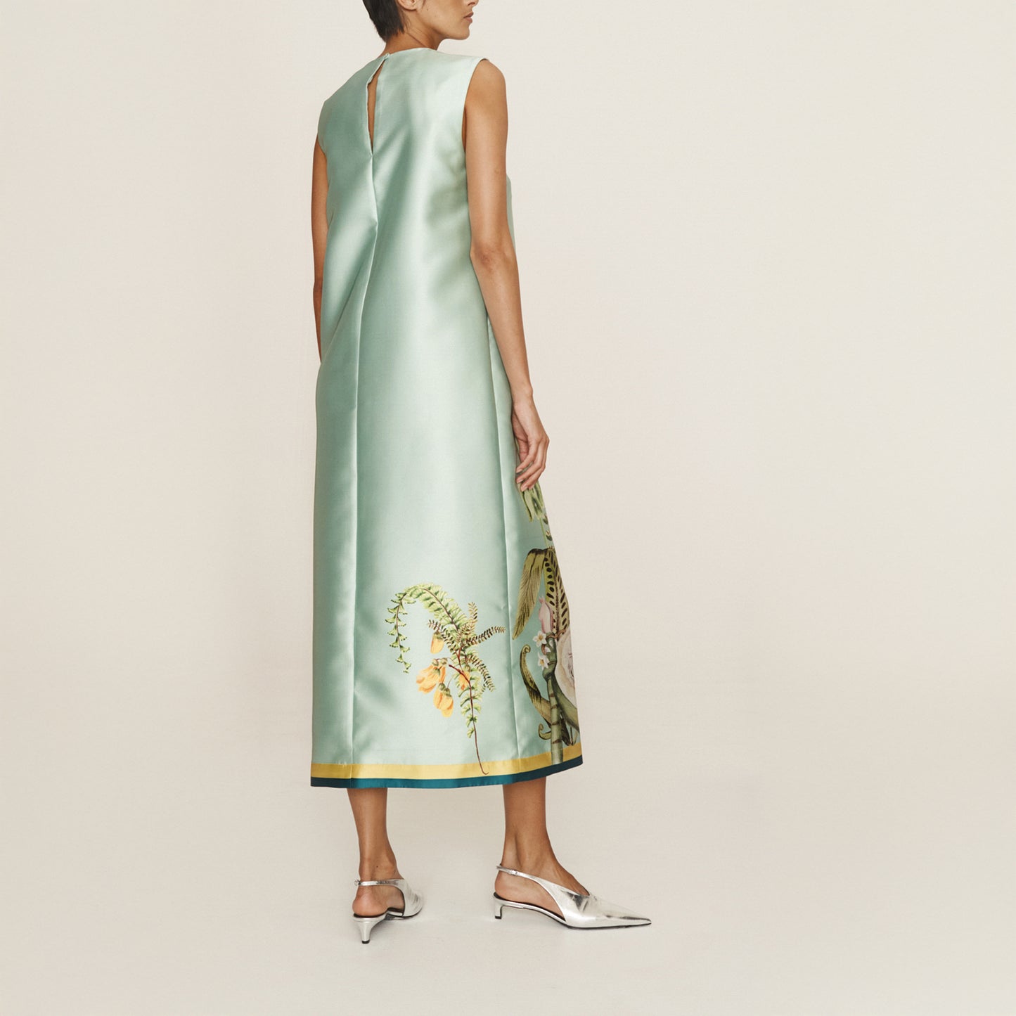 Anita Midi Dress in Mint