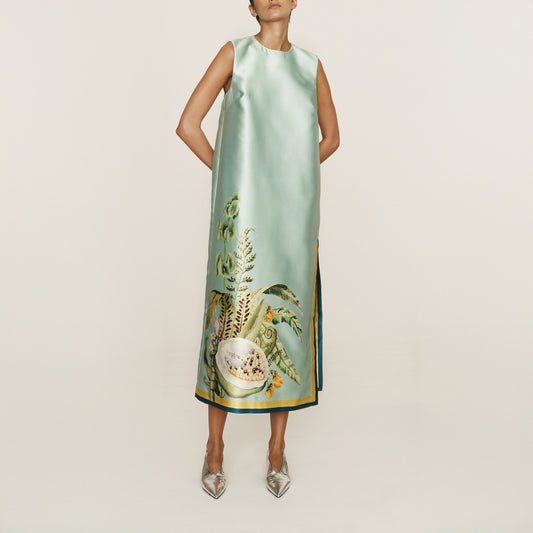 Anita Midi Dress in Mint