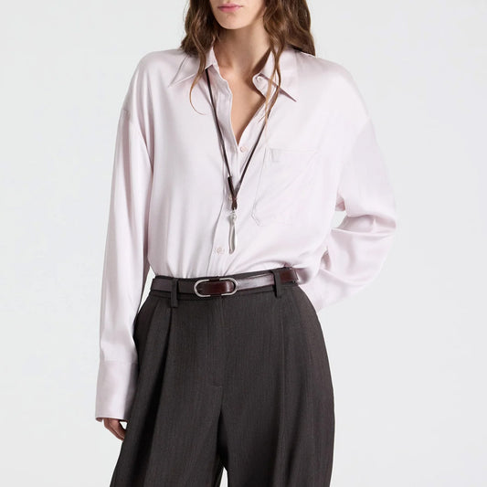 Big Joe Shirt in Grey Lilac