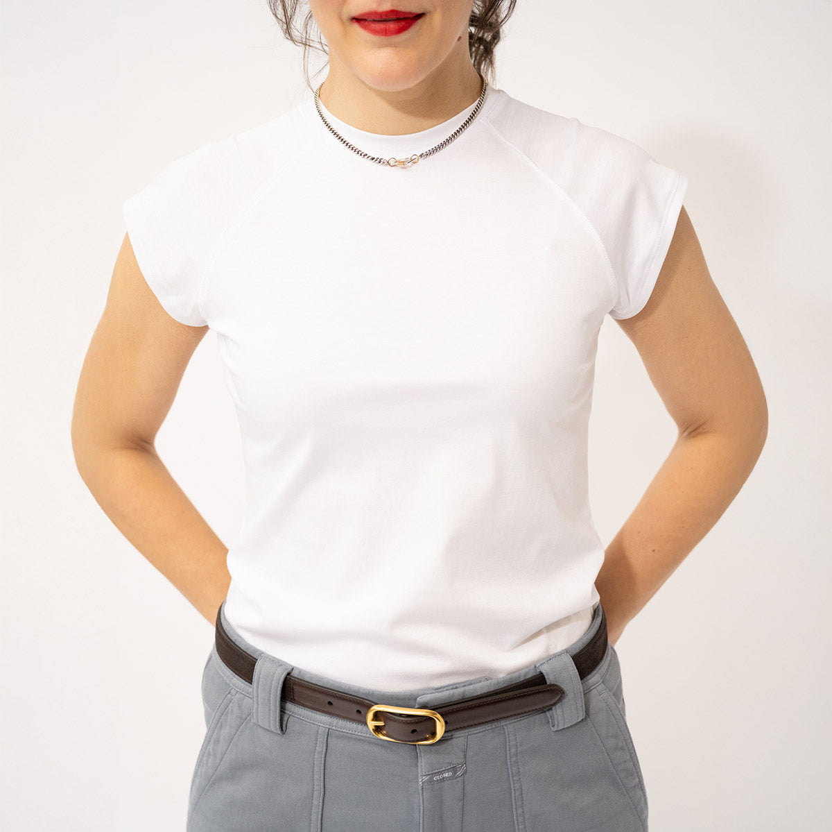 Jersey Tee in White