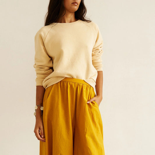 The Daily Sweatshirt in Butter