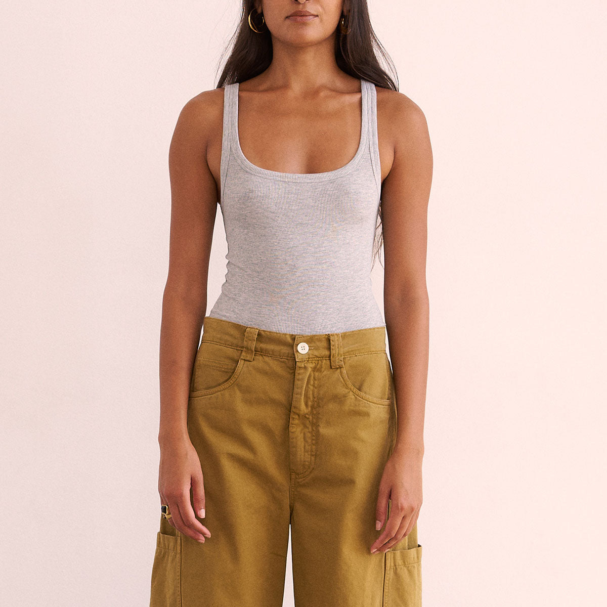 The Undershirt in Heather Gray