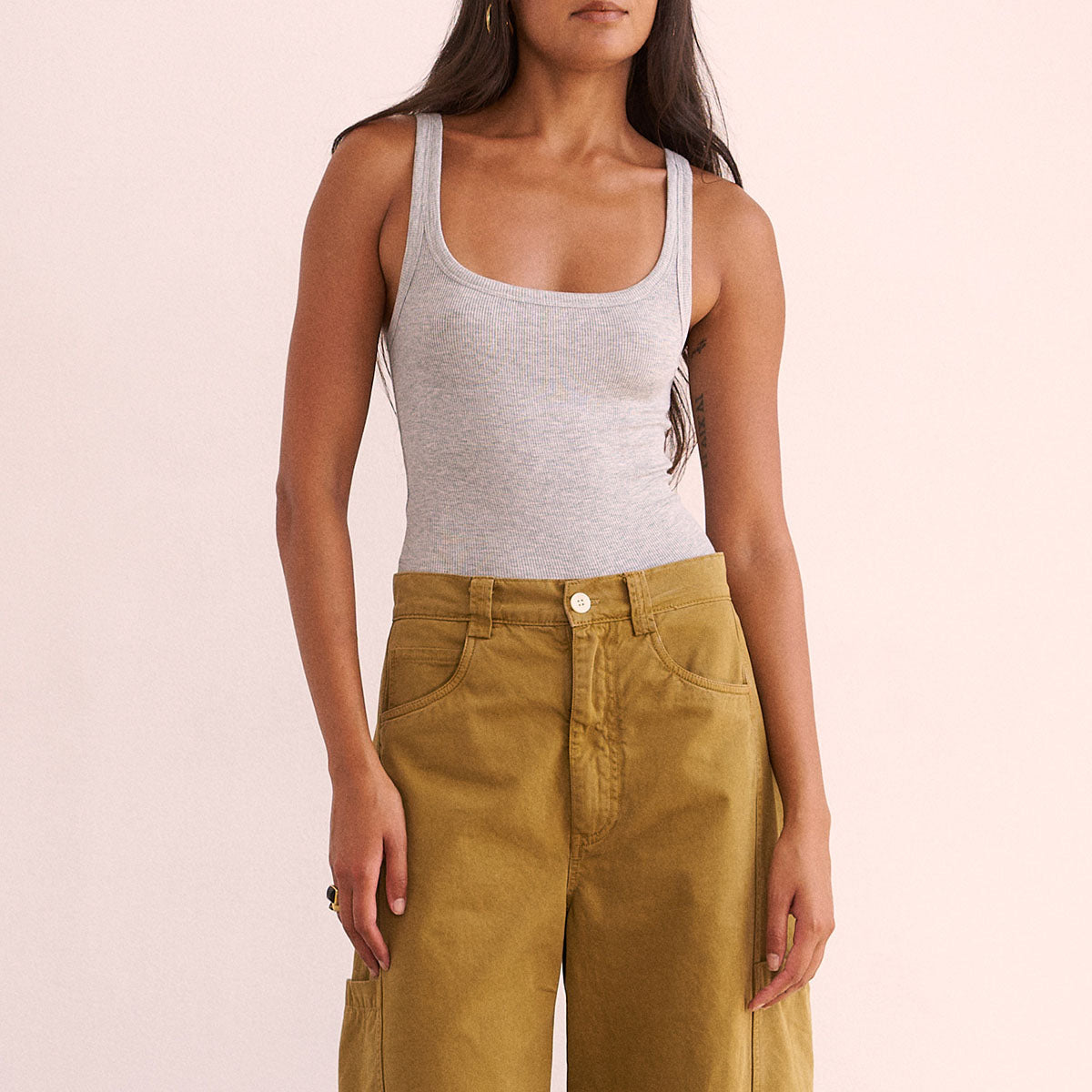 The Undershirt in Heather Gray