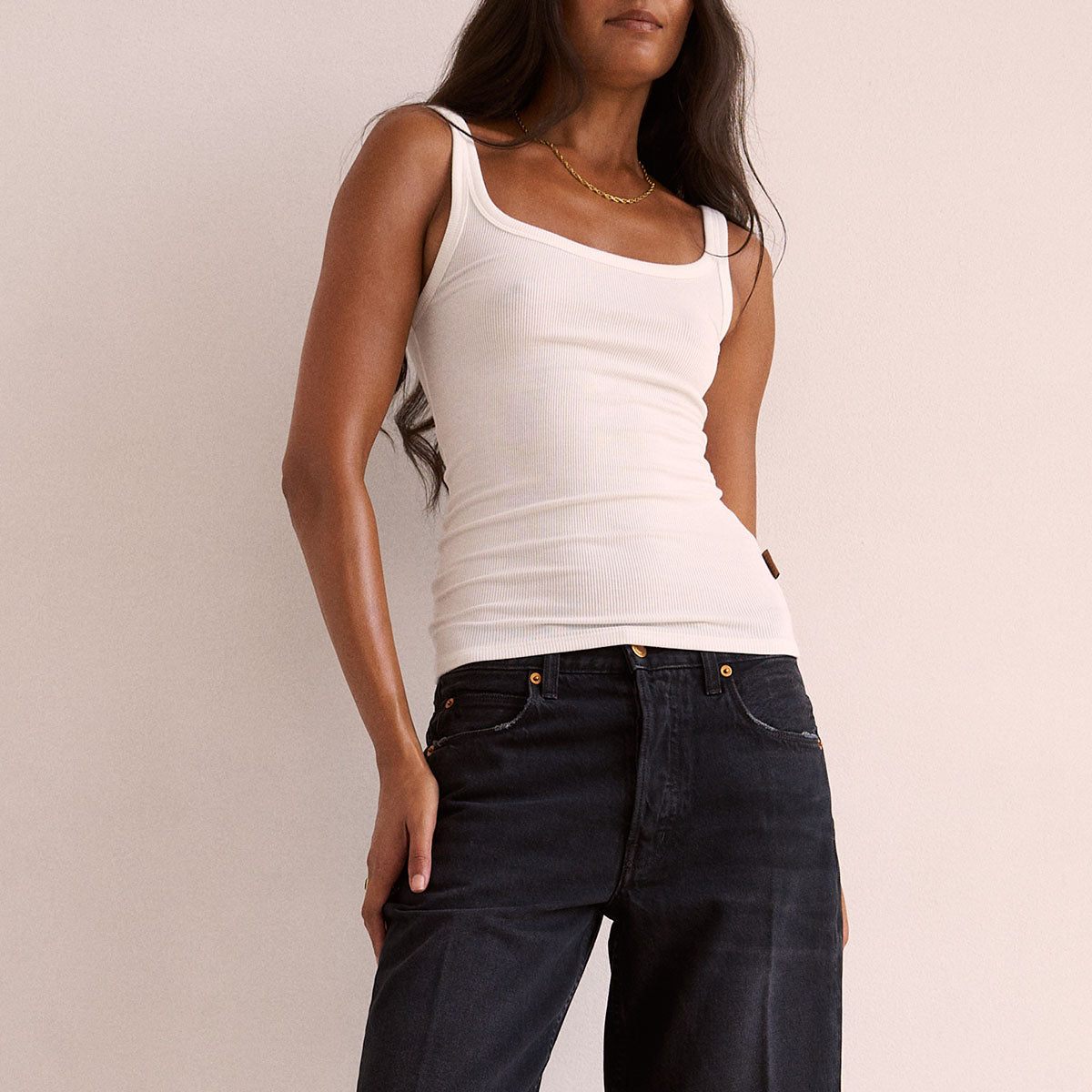 The Undershirt in White