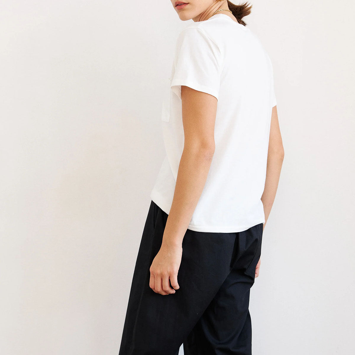 The Pocket Tee in White