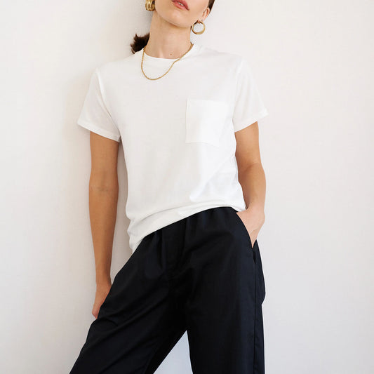 The Pocket Tee in White