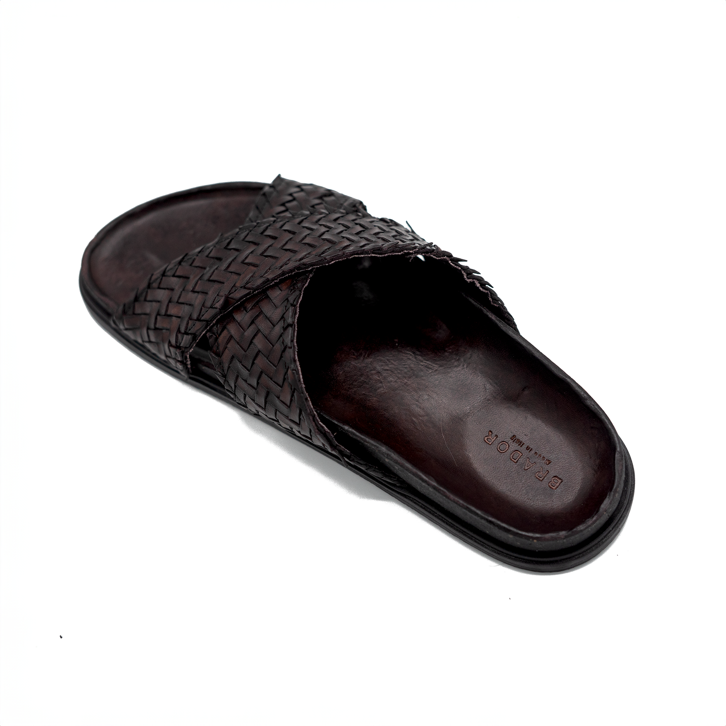 Nami Woven Sandal in Rum