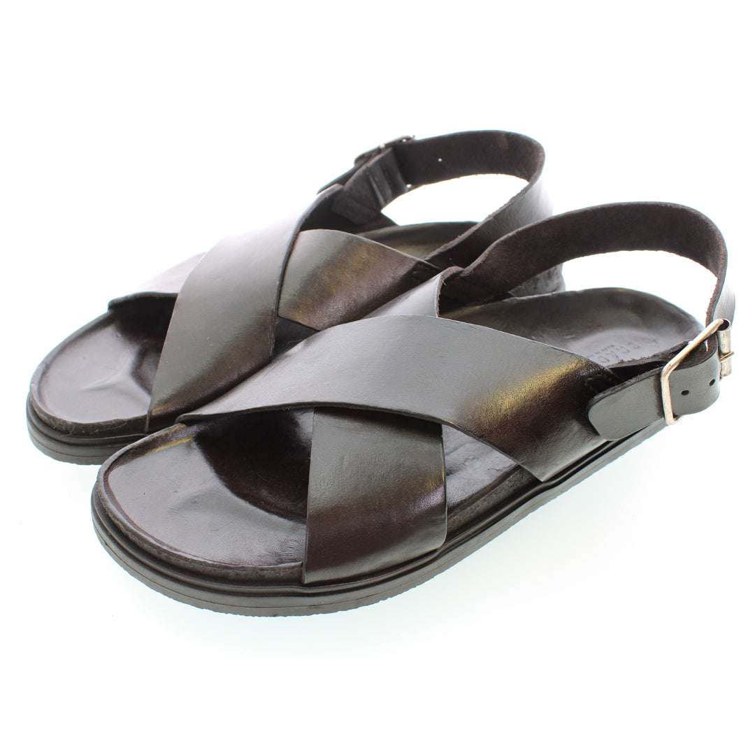 Toronto TDM Sandal in Dark Brown