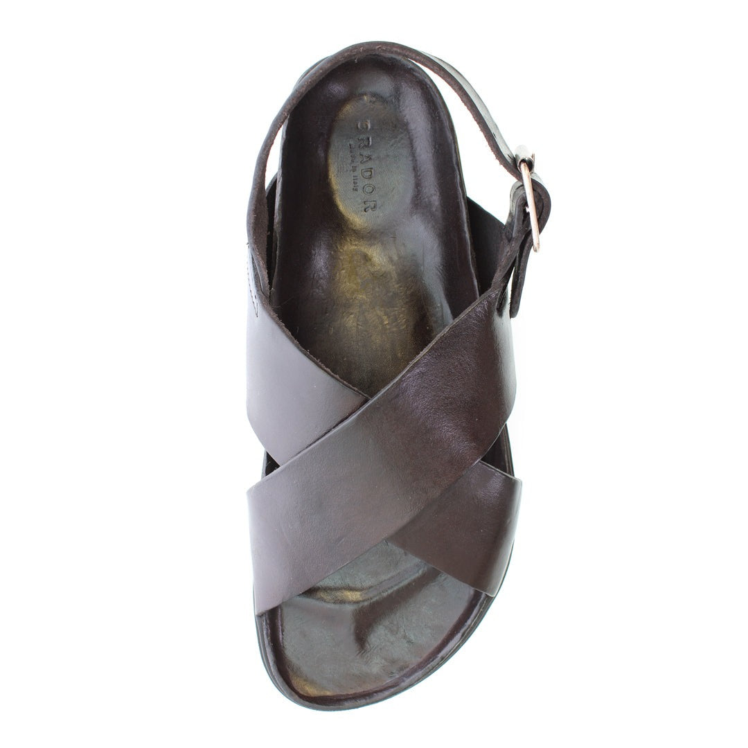 Toronto TDM Sandal in Dark Brown