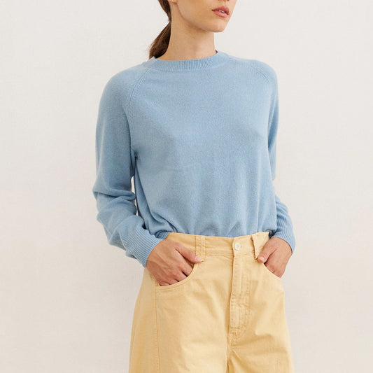 The Cashmere Crew in Baby Blue