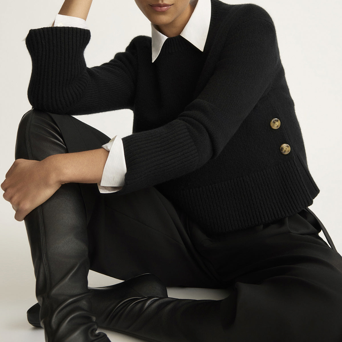 Bethune Sweater in Black