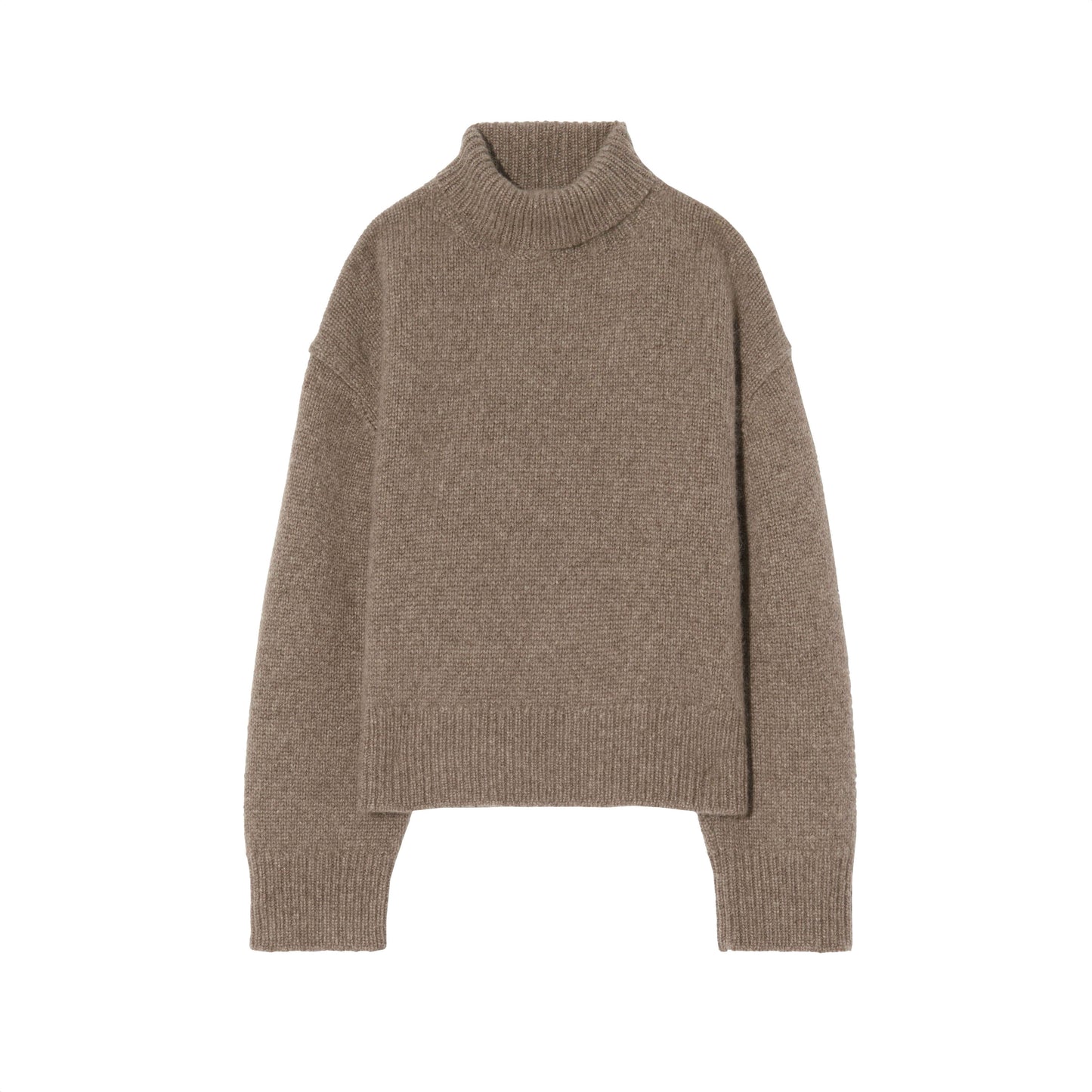 Tabitha Turtleneck in Peat Melange