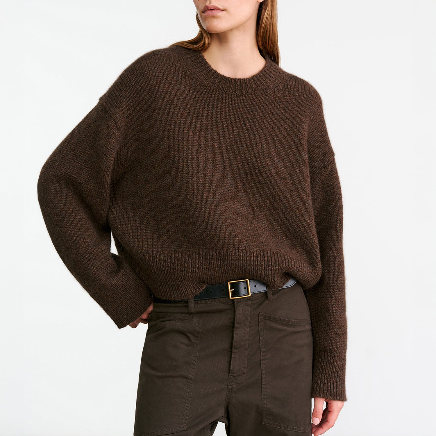 Anisa Sweater in Redwood Melange