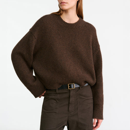 Anisa Sweater in Redwood Melange