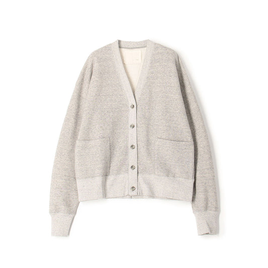 Button Up Cardigan in Heather Gray