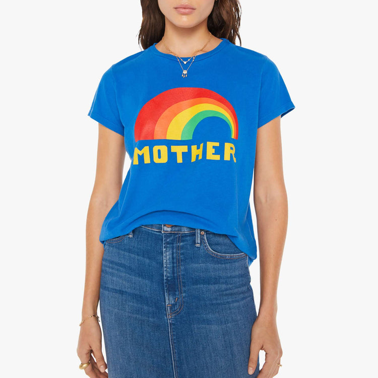 Boxy Goodie Goodie Tee in Mother Rainbow