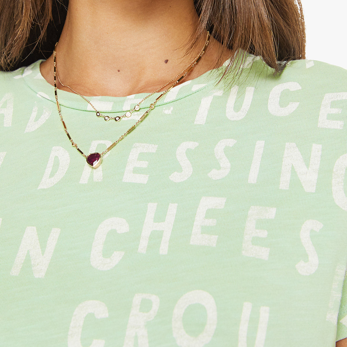 The Sinful Tee in Caesar Salad